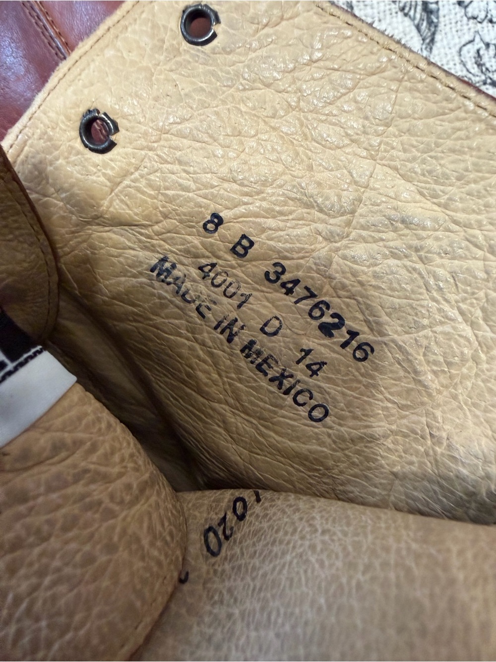 FRYE leather lace-up boots Brown Leather - Picture 15 of 15